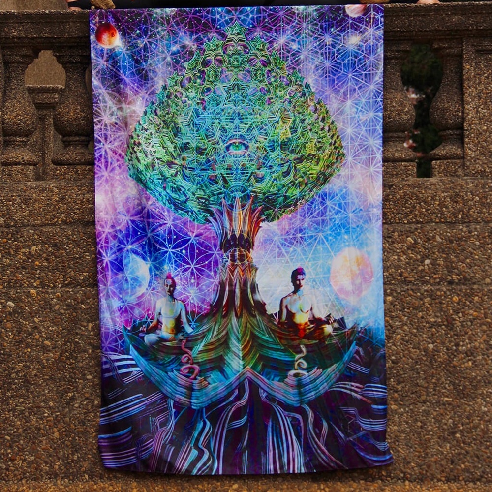 Third Eye Tapestries Balance Spiritual Tapestry